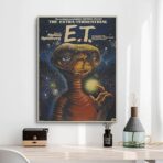 movie poster and the extraterrestrial