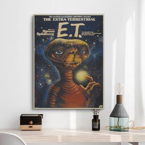 movie poster and the extraterrestrial