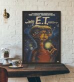 movie poster and the extraterrestrial