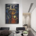 movie poster and the extraterrestrial