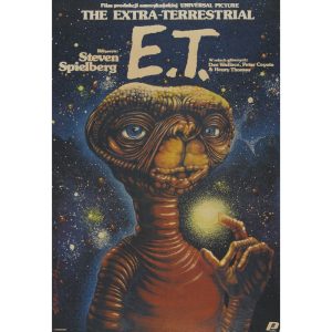 movie poster and the extraterrestrial
