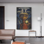 movie poster and the extraterrestrial