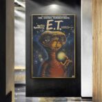 movie poster and the extraterrestrial