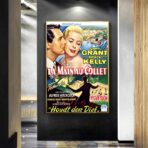 movie poster with the hand at the collar