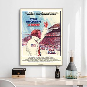 poster film le mans steve mcqueen