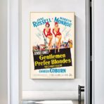 movie poster men prefer blondes