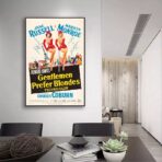 movie poster men prefer blondes