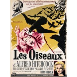 poster film the birds hitchcock