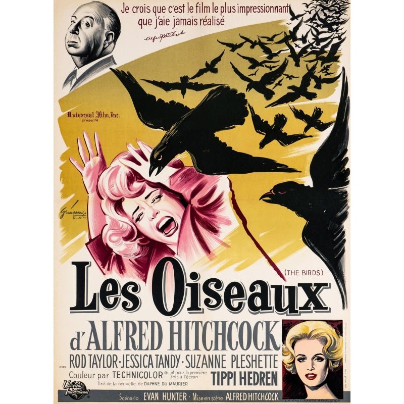 poster film the birds hitchcock poster film the birds hitchcock