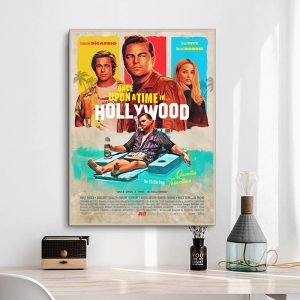 movie poster once upon a time in hollywood