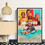movie poster once upon a time in hollywood