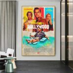 movie poster once upon a time in hollywood