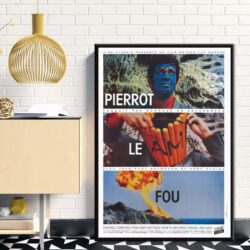 poster film pierrot le fou