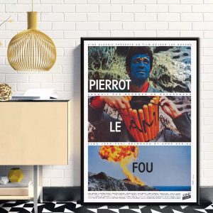 poster film pierrot le fou