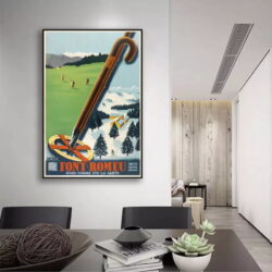 poster font remeu vintage