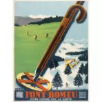 poster font remeu vintage
