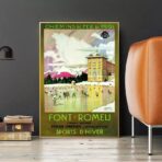 vintage poster font remeu 1