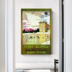 vintage poster font remeu 1