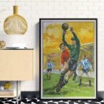 vintage football poster 2