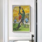 vintage football poster 2