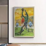 vintage football poster 2