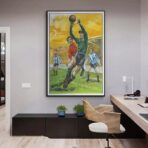 vintage football poster 2