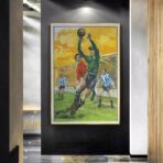 vintage football poster 2