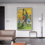 vintage football poster 2