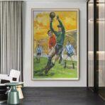 vintage football poster 2