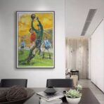 vintage football poster 2
