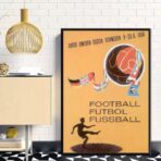 vintage football poster 1