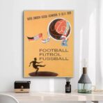 vintage football poster 1
