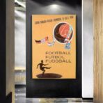 vintage football poster 1