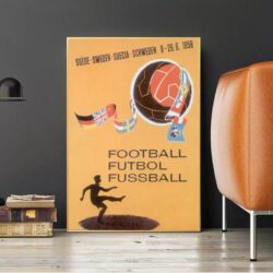 vintage football poster 1