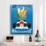 vintage formula 1 poster 1