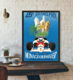 vintage formula 1 poster 1