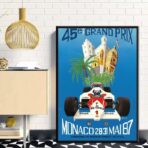 vintage formula 1 poster 1