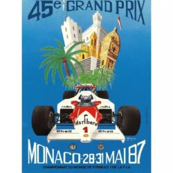 vintage formula 1 poster 1