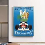 vintage formula 1 poster 1