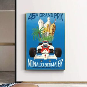 vintage formula 1 poster 1
