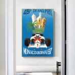 vintage formula 1 poster 1