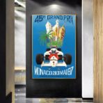 vintage formula 1 poster 1