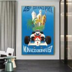 vintage formula 1 poster 1