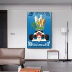 vintage formula 1 poster 1