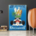 vintage formula 1 poster 1