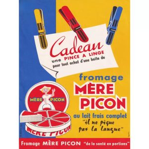 vintage cheese poster 1