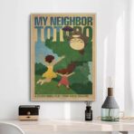 vintage ghibli poster