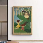 vintage ghibli poster