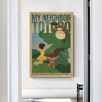 vintage ghibli poster