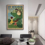vintage ghibli poster